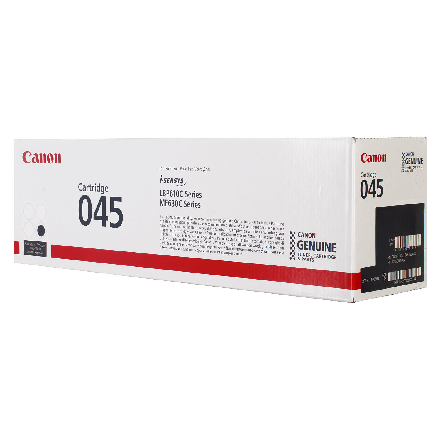 купить Картридж Canon/045 Bk/Лазерный цветной/черный в Алматы