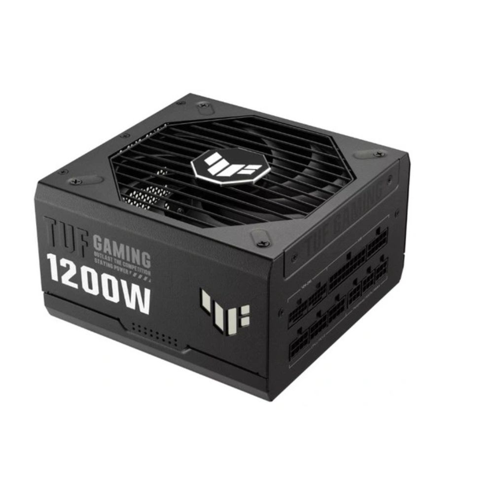 Купить БП ATX 1200W Asus TUF Gaming 1200G, Gold, 20 4 8/24 4/24 8/24 4 8/24 8 8, 13.5cm, 3x6 2p 2x16p PCI-E TUF-GAMING-1200G в Алматы