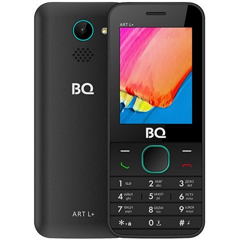 купить Мобильный телефон BQ-2438 ART L+ Чёрный /  в Алматы
