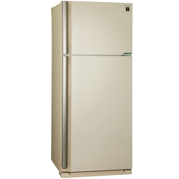 купить Холодильник Sharp SJXE59PMBE с верхним расположением морозильной камеры, beige /  в Алматы