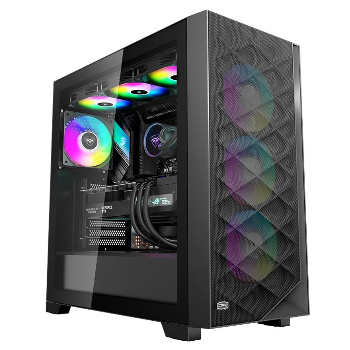 купить Корпус PCCooler C3 D510 ARGB BK в Алматы