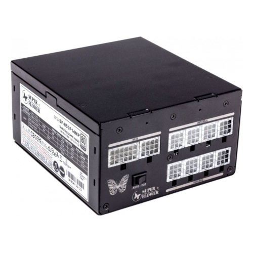 купить Блок питания Super Flower Leadex Platinum SE , 850W, SF-850F14MP, Active PFC, Modular, Fan 140mm, black в Алматы