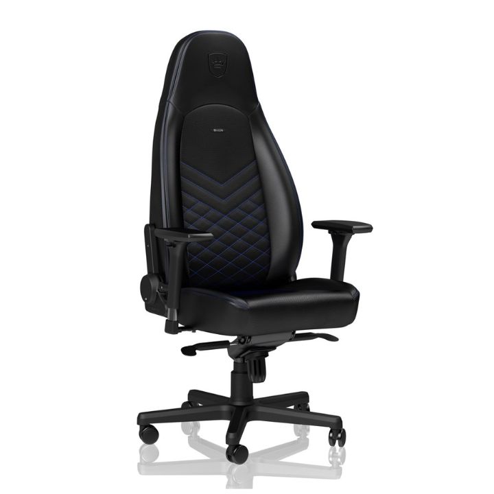 купить Игровое кресло Noblechairs ICON Black/Blue (NBL-ICN-PU-BBL) в Алматы