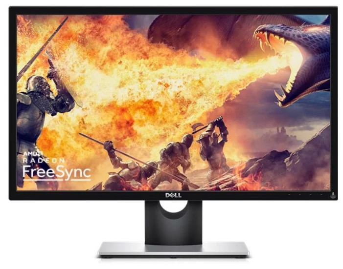 купить Монитор Dell/SE2417HGX/23,6 **/TN/1920x1080 Pix/1*VGA/2*HDMI/8 мс/300 ANSI люм/1000:1 в Алматы