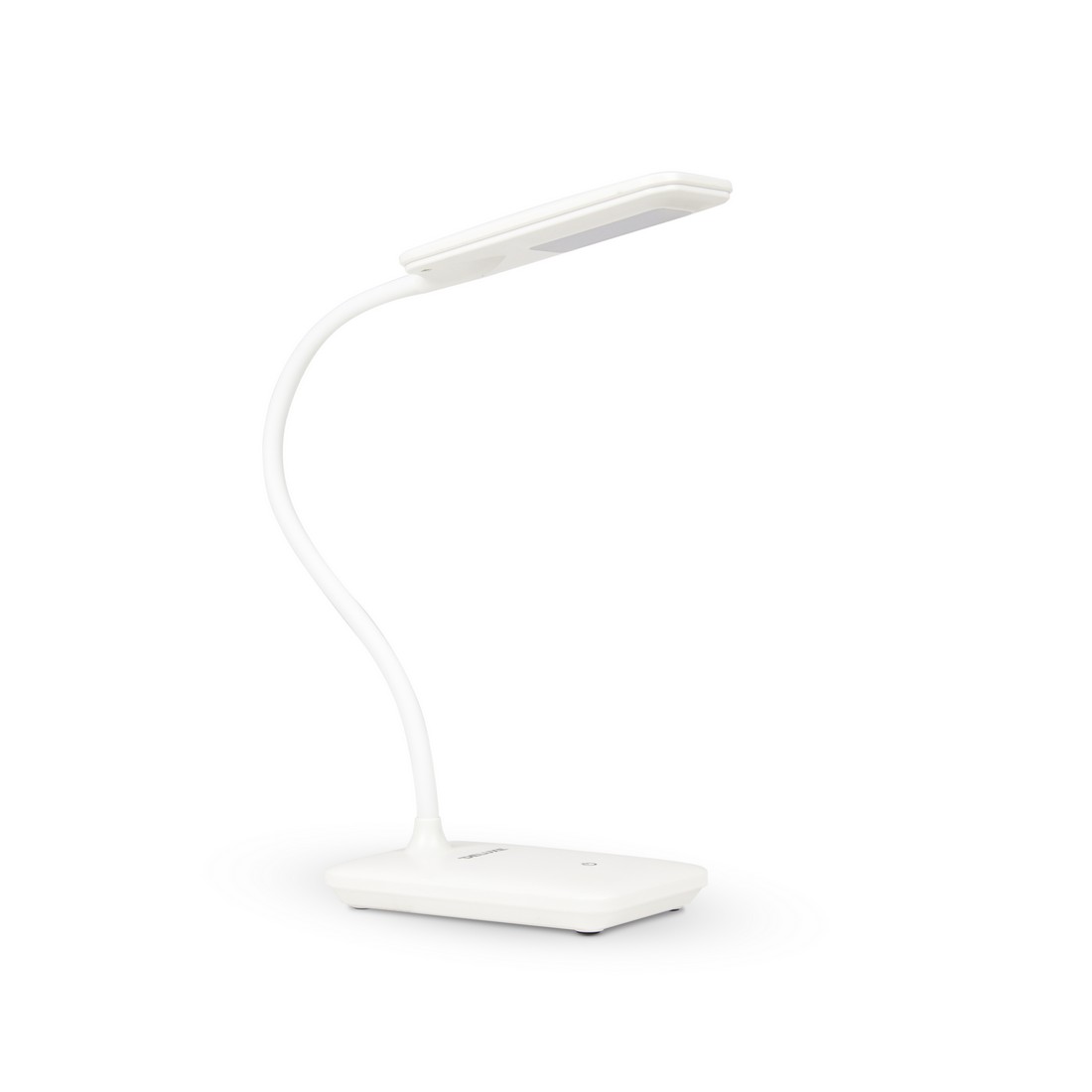 купить Настольная лампа, Deluxe, DLTL-102W-6W, 6Вт, 24 диода, Сенсорное управление, 3 Степени яркости, ABS Пластик, Питание от USB и 220V, Белый в Алматы