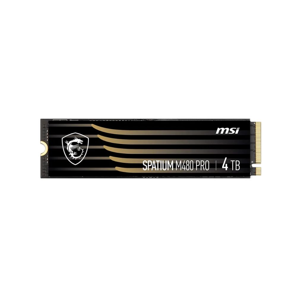 Купить SSD 4TB MSI Spatium M480 PRO, M.2, read 7400 MB/s, write 7000 MB/s, PCIe 4.0, TLC SPATIUM M480 PRO PCIE 4.0 NVME M.2 4TB в Алматы