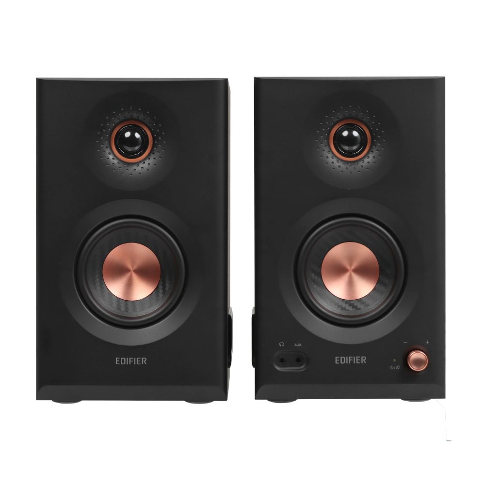 Купить Акустическая система Edifier MR5 Black <2.0, RMS 110Вт, 46Гц-40кГц, BT6.0, XLR, TRS, RCA/AUX> в Алматы