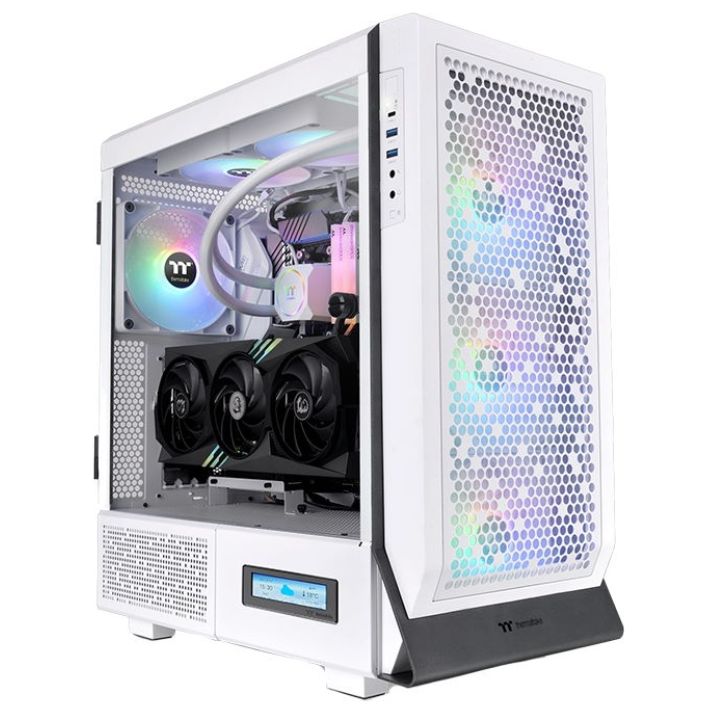 купить Компьютерный корпус Thermaltake Ceres 500 TG ARGB Snow без Б/П в Алматы