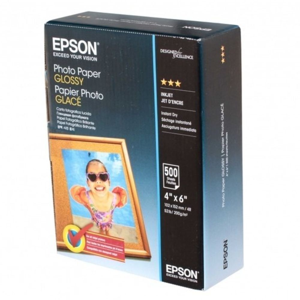 купить Фотобумага 10х15 Epson C13S042549 500 Л. 200 Г/М2 Glossy Paper в Алматы