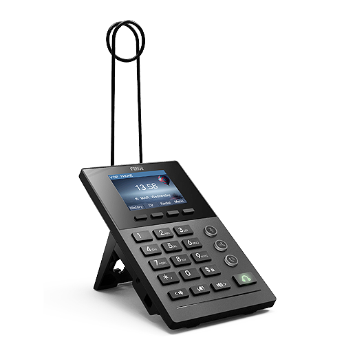 купить Fanvil X2P IP-телефон для call-центров. Без трубки, два порта для гарнитуры: RJ9 и 3.5 мм + RJ9 для супервизора в Алматы