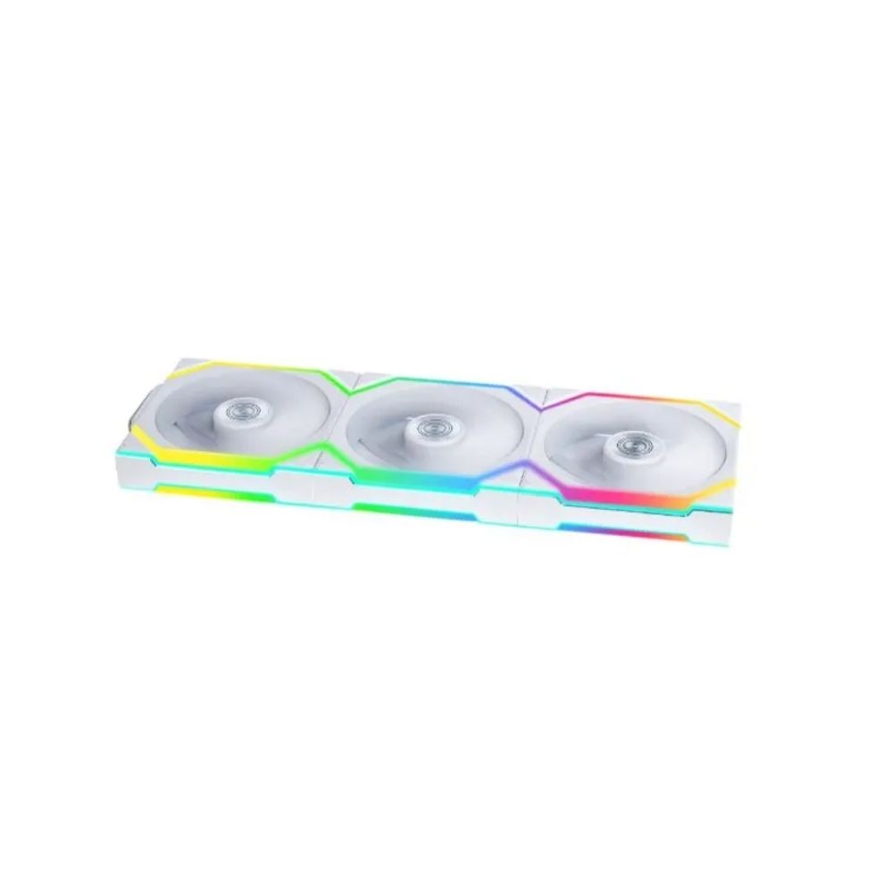 купить Вентилятор для корпуса Lian Li UNI FAN SL WIRELESS 120 3x120mm with controller White G99.12SL1W3W.00 в Алматы