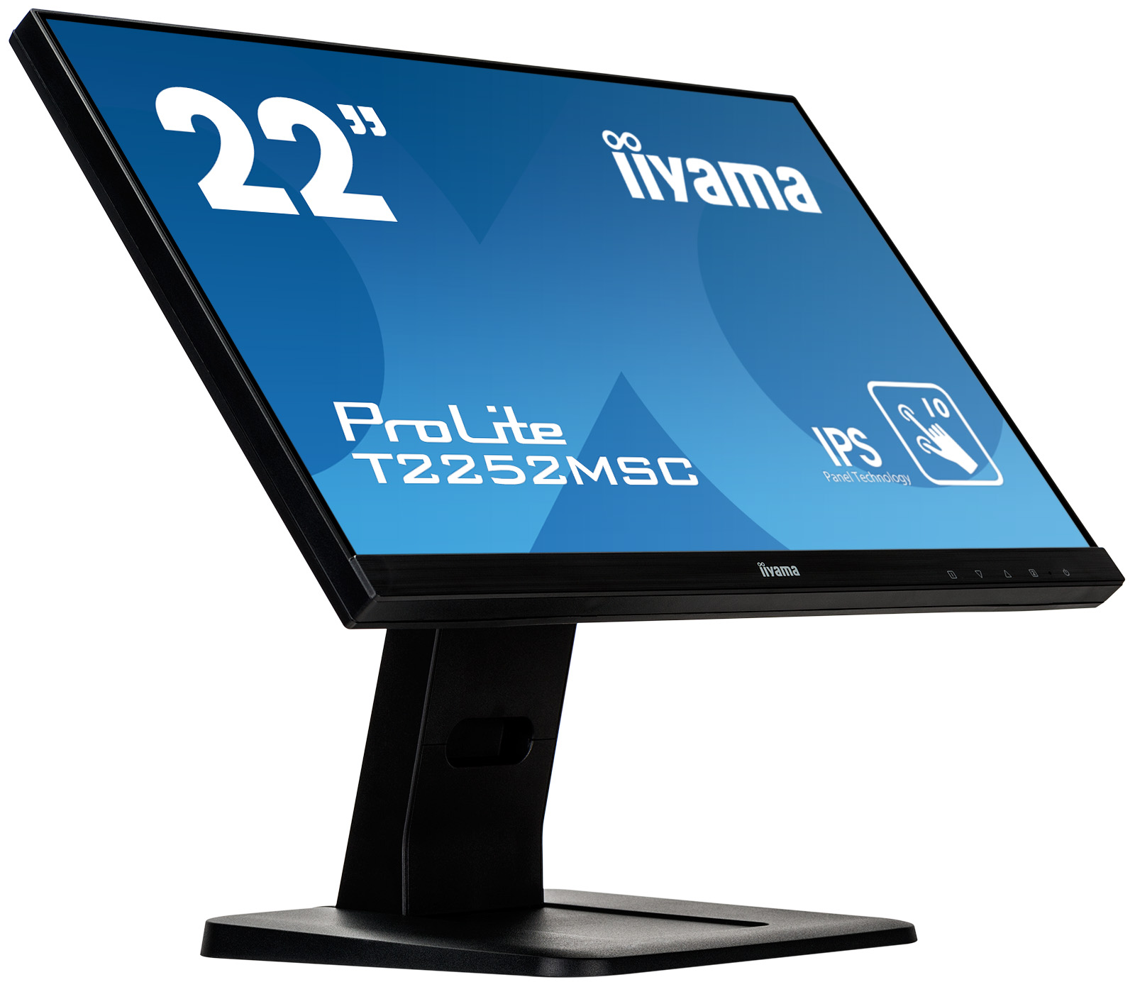 купить Монитор LCD 21,5** 16:9 1920х1080 TN, nonGLARE, TOUCH, 250cd/m2, H170°/V160°, 1000:1, 12М:1, 16,7M Color, 2ms, VGA, DVI, HDMI, Tilt, Speakers, 3Y, Black в Алматы
