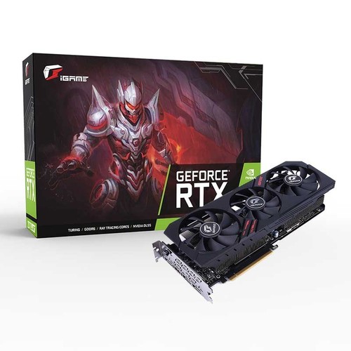 купить Видеокарта 8Gb PCI-E GDDR6 COLORFUL iGame SUPER Ultra-V, HDMI+3xDP, GeForce RTX2060 SUPER в Алматы
