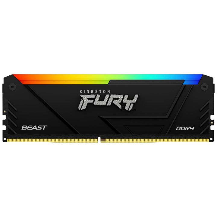 купить ОЗУ Kingston FURY Beast RGB 8Гб DIMM DDR4 KF436C17BB2A/8 в Алматы