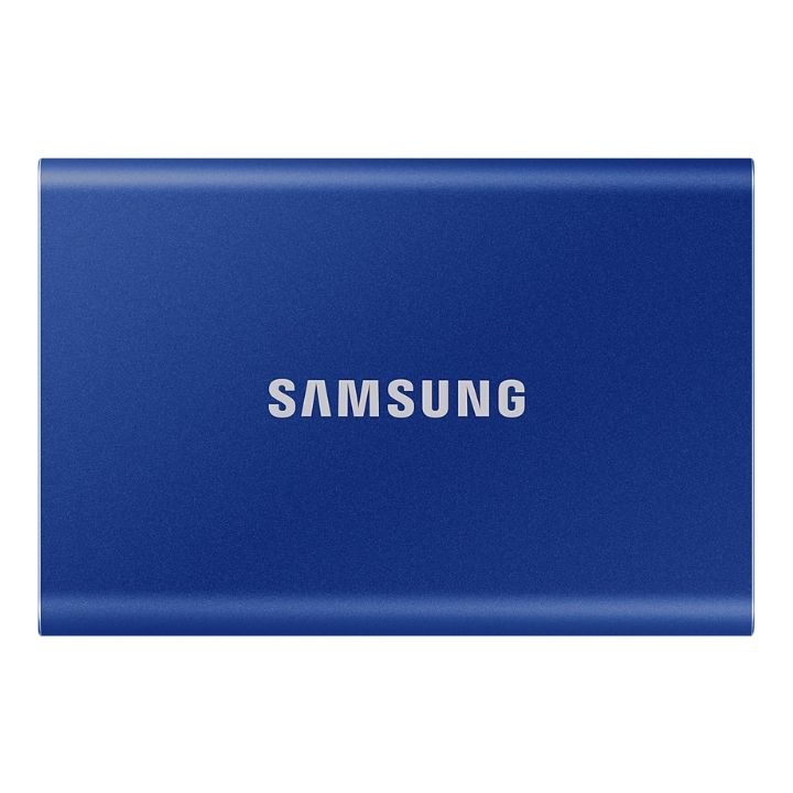 купить Внешний SSD 2000Gb Samsung T7 USB 3.2 Gen.2 Синий, MU-PC2T0H/WW в Алматы