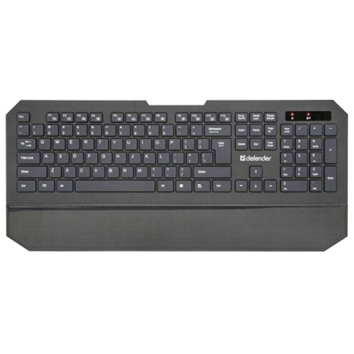 купить Беспроводной Комплект, Клавиатура + Мышь, Defender Berkeley C-925 Nano,B Черн RUS Кл:104+12 М:6кн, 8. Клавиша *LNG* для смены языка одним нажатием. До 18 месяцев без замены батарей. Специальные игровые функции. Блокировка системных клавиш: нажмите и  в Алматы