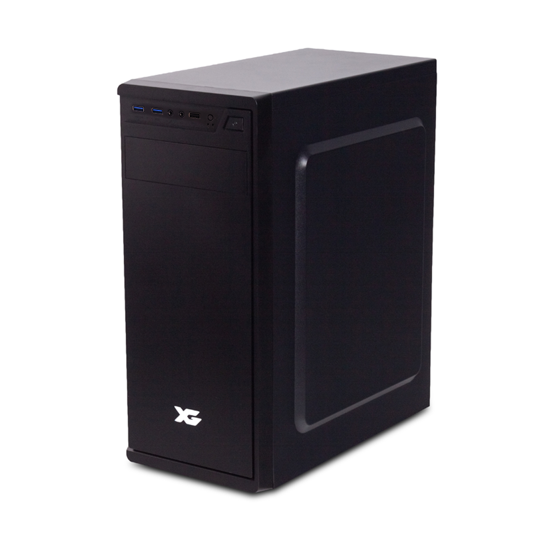 Купить Корпус X-Game XC-370-2, Midi Tower, ATX, Black, 1x5.25*/2x3.5*/2x2.5*, USB, USB3.0 в Алматы