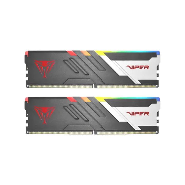 купить Модуль памяти Patriot Viper VENOM RGB, PVVR564G520C40K, DDR5, DIMM, 64Gb, KIT, 2x32Gb, 5200Mhz, CL40 в Алматы