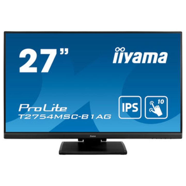 купить Монитор IIYAMA PROLITE T2754MSC-B1AG&nbsp;LCD 27"&nbsp;1920х1080&nbsp;IPS, nonGLARE, TOUCH, 300cd в Алматы