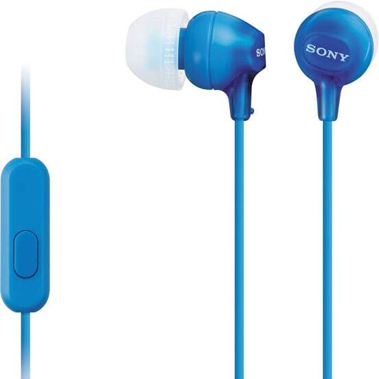 купить Наушники Sony MDR-EX15AP (синий) /  в Алматы