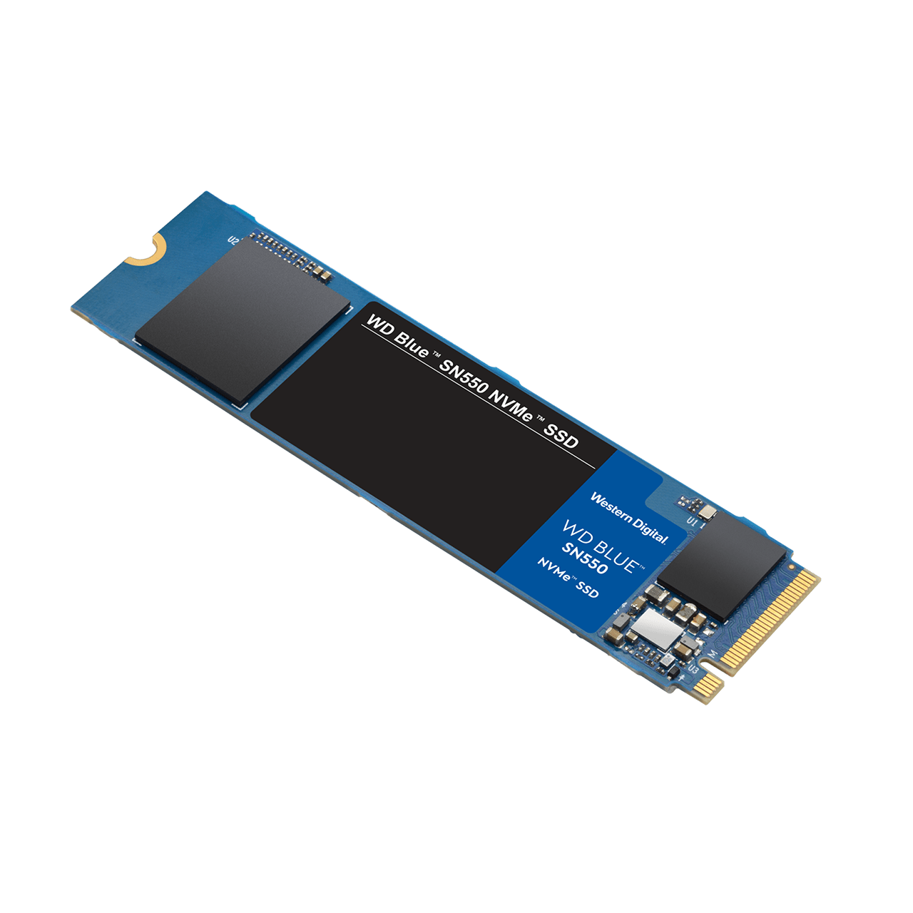 купить Твердотельный накопитель  500GB SSD WD BLUE 3D NAND M.2 2280 PCI-E R2400Mb/s W1750MB/s WDS500G2B0C в Алматы