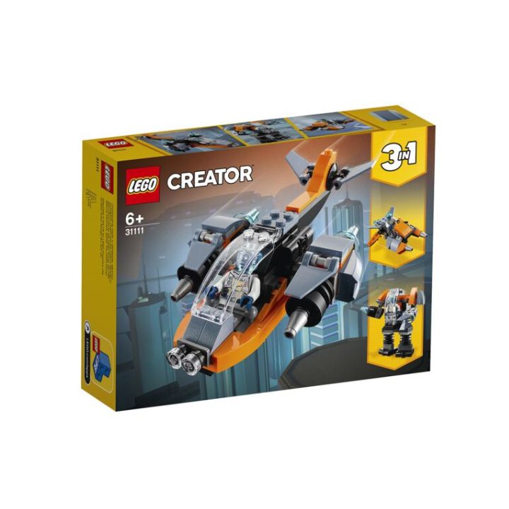 купить Конструктор LEGO Creator Кибердрон в Алматы