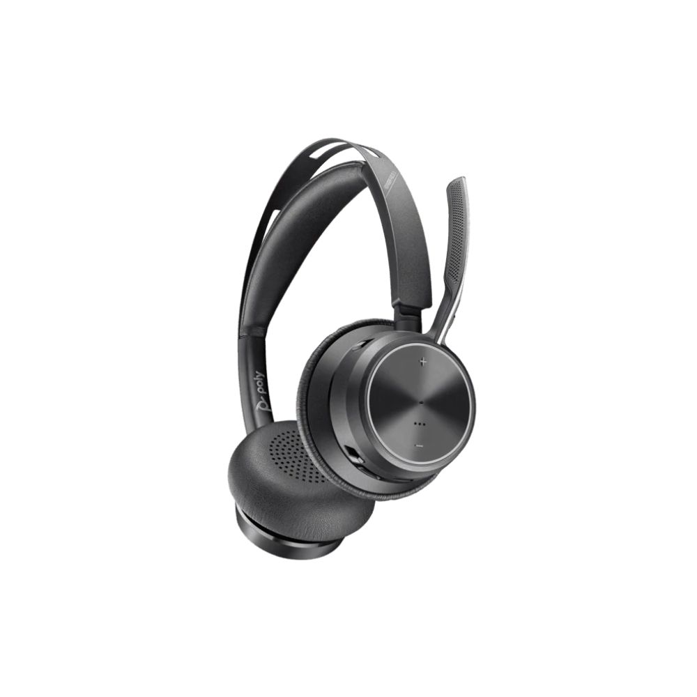 купить Наушники Poly Poly Voyager Focus 2 USB-C-C Headset /USB-C/A Adapter/Charging Stand (9T9J5AA#AC3) в Алматы