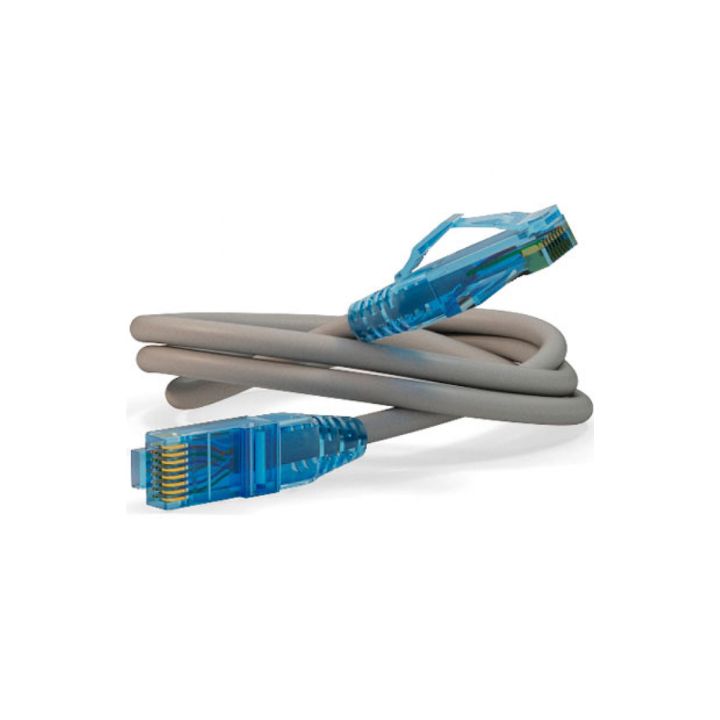 купить Hyperline PC-LPM-UTP-RJ45-RJ45-C6-1M-LSZH-GY Патч-корд U/UTP, Cat.6 (100% Fluke Component Tested) в Алматы