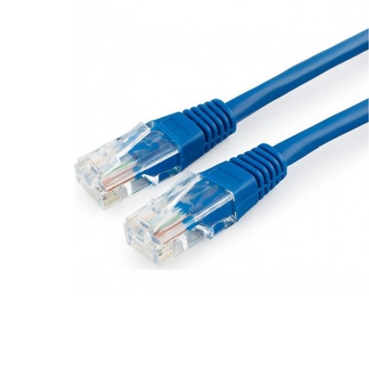 купить Патч-корд Cablexpert PP10-1M/B, 1m, UTP 5e-Cat, синий в Алматы