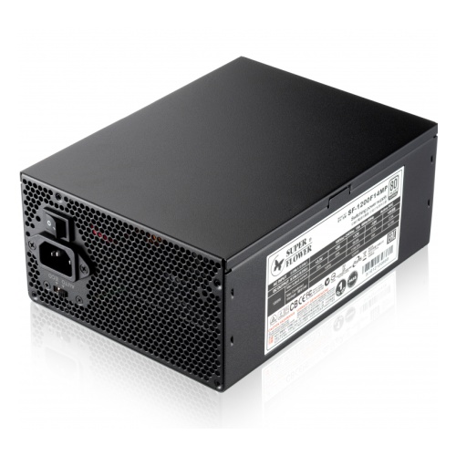 купить Блок питания Super Flower Leadex Platinum SE, 1200W, SF-1200F14MP, Active PFC, Modular, Fan 140mm, black в Алматы