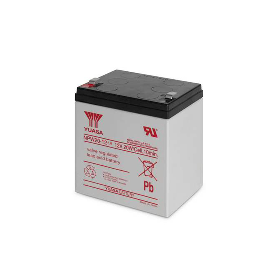 купить Аккумуляторная батарея Yuasa NPW20-12 12В*5 Ач в Алматы