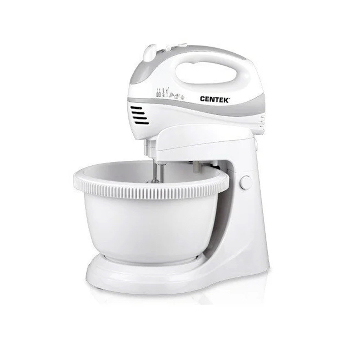 купить Миксер с чашей Centek CT-1106 (белый/серый) в Алматы