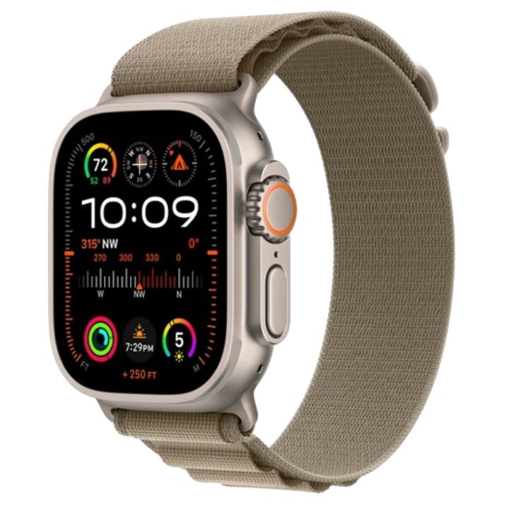 купить Смарт часы Apple Watch Ultra 2 GPS + Cellular, 49mm&nbsp;Large A2986&nbsp;MRF03GK/A в Алматы