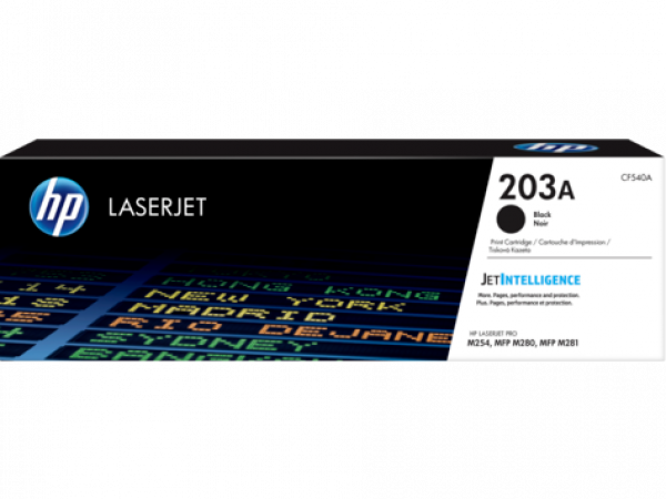 купить Картридж HP CF540A HP 203A Black LaserJet Toner Cartridge for M254/M280 в Алматы