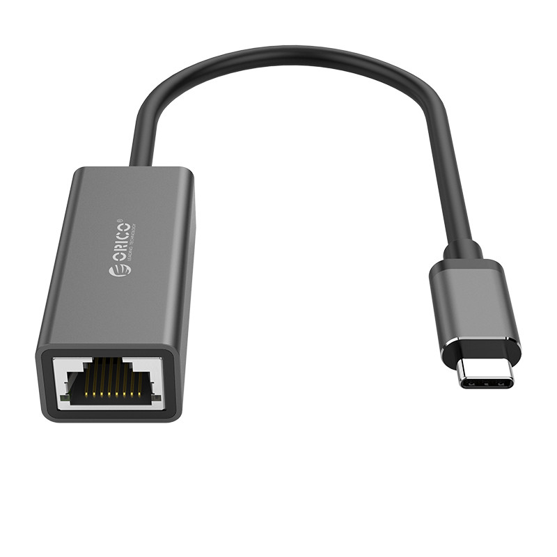 купить Адаптер сетевой ORICO XC-R45-V1-BK-BP <RJ45-Type-C, Cable 15cm> в Алматы