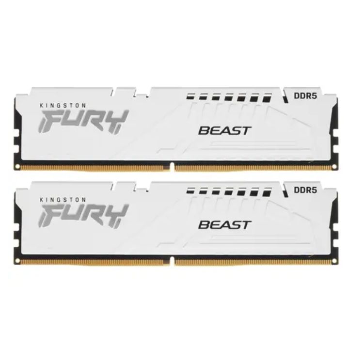 купить Комплект модулей памяти Kingston Fury Beast AMD RGB KF556C40BWK2-32 DDR5 32GB (Kit 2x16GB) 5600MHz в Алматы