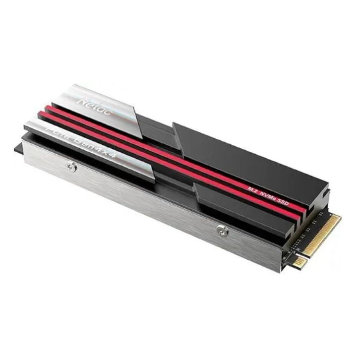 купить Твердотельный накопитель SSD 1Tb, M.2 2280, Netac NV7000, NVMe, PCIe 4x4, 7200R/5500W, heat sink в Алматы