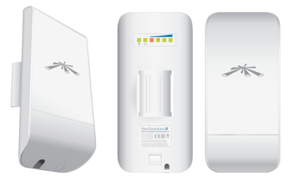 купить Точка доступа наружная Ubiquiti  NanoStation Loco M5 802.11n 150Mbps 5GHz в Алматы