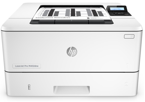 купить Принтер лазерный HP LaserJet Pro M402dne C5J91A, A4, 1200x600 т/д, USB 2.0, Ethernet 10/100/1000Т в Алматы