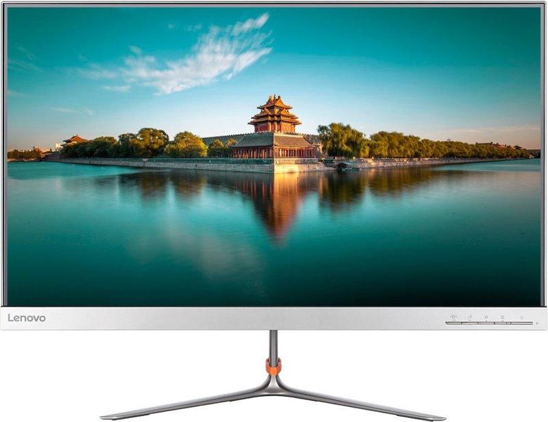 купить Монитор Lenovo L24q-10 LCD 23.8** 16:9 2560х1440(WQHD) IPS, nonGLARE, 300cd/m2, H178&deg;/V178&deg;, 1000:1, 16.7M, 4ms, HDMI, DP, Tilt, Audio out, 1Y, Silver в Алматы