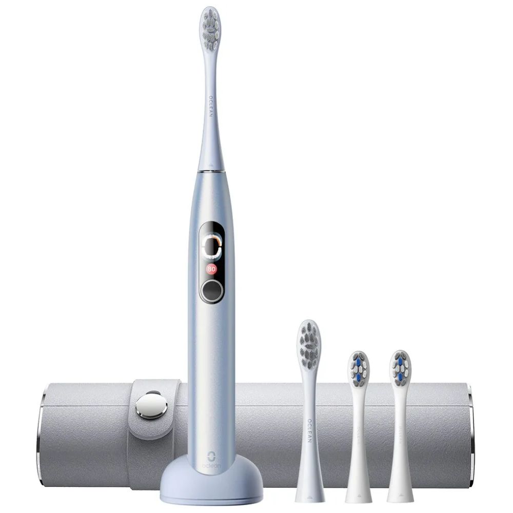 купить Зубная электрощетка Oclean X Pro digital Set Silver C01000385 в Алматы