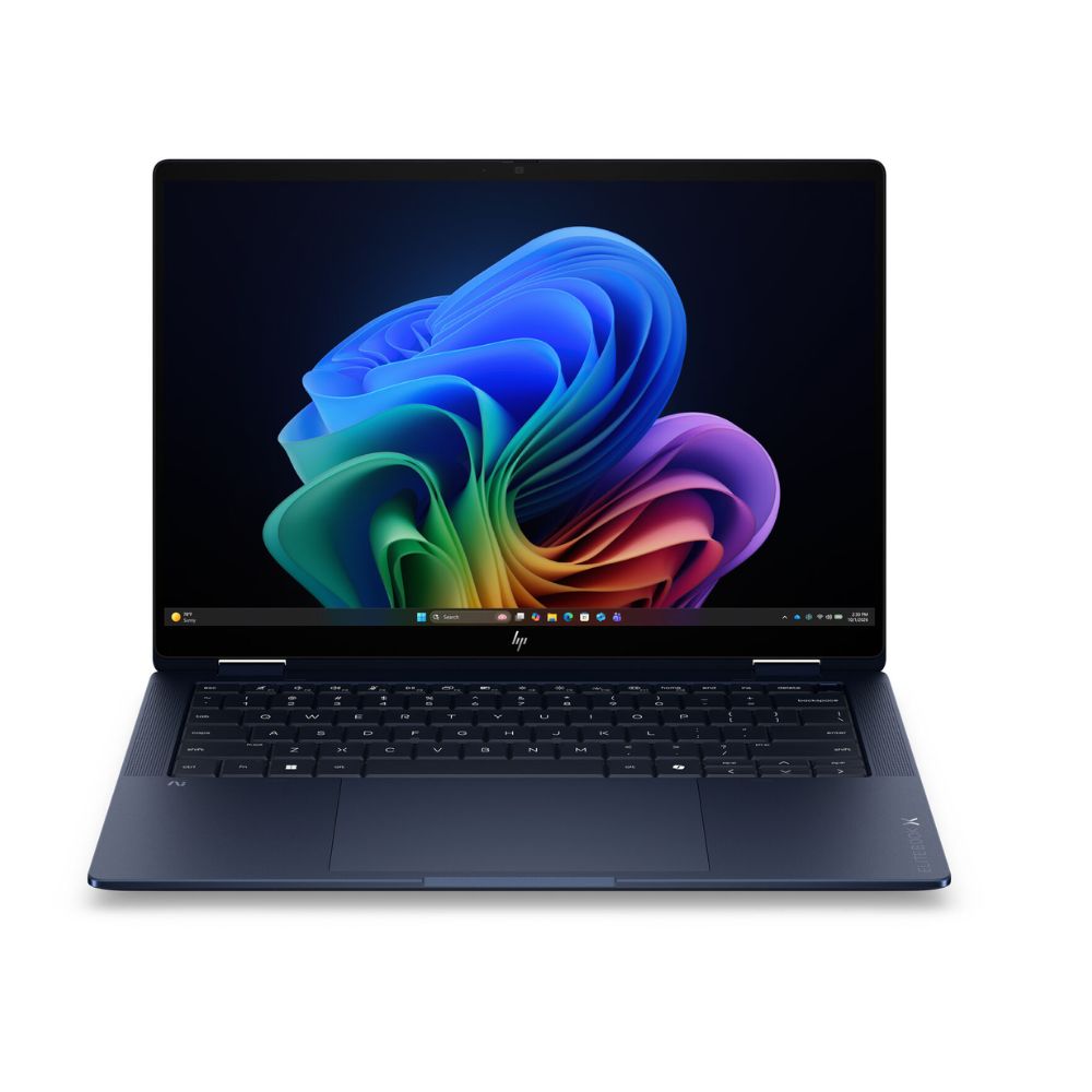 Купить HP EliteBook X Flip G2i 14 /UMA Ultra 7 356H + 32GB /14.0 AG 2.8K(2880x1800) Touch, OLED+LBL UWVA 500 w5MP IR 120Hz /W11p64NextGenPremium /1TB PCIe Gen5 NVMe /Atmospheric Blue Clickpad Backlit Premium kbd /Fingerprint Sensor /Intel BE211 Wi-Fi 7+BT 6 в Алматы