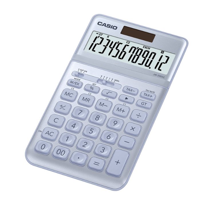 купить Калькулятор настольный CASIO JW-200SC-BU-W-EP в Алматы