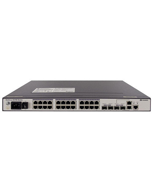 купить Коммутатор Huawei S3700-28TP-EI-AC(24 Ethernet 10/100 ports,2 Gig SFP and 2 dual-purpose 10/100/1000 /  в Алматы