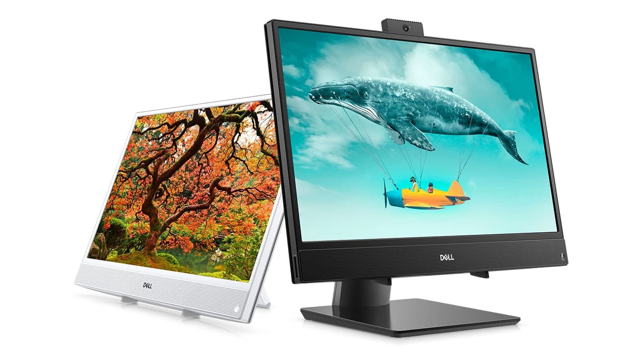 купить Моноблок Dell/Inspiron 3480/Core i3/8145U/2,1 GHz/4 Gb/1000 Gb/Nо ODD/Graphics/UHD620/256 Mb/Windows 10/Home/64/NT 23.8 **/FHD/1920x1080 Pix/Pedestal  в Алматы