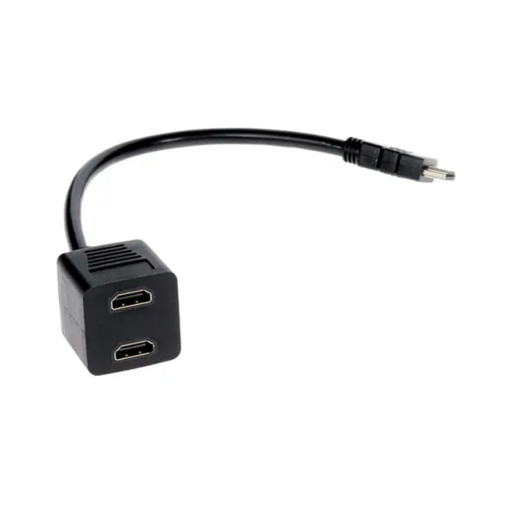 купить Разветвитель HDMI Cablexpert DSP-2PH4-002, HD19F/2x19F, 1 компьютер => 2 монитора, пасcивный, Full-H в Алматы