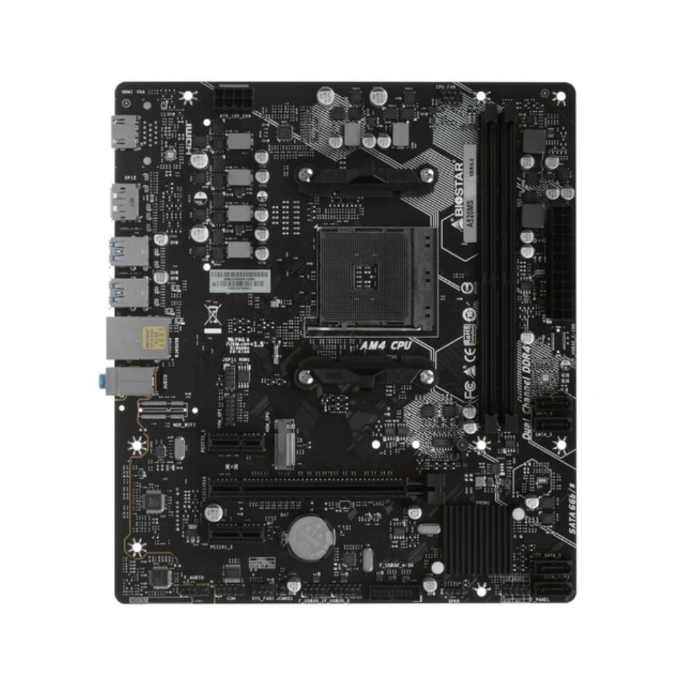 купить BIOSTAR MB AM4 A520 2-DIMM DDR4 4 x SATA III 1 x M.2 1 x DP Port 1 x HDMI Port 1 x LAN port Micro ATX   ( OEM ) в Алматы