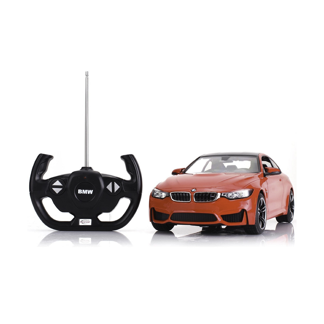 купить Радиоуправляемая машина, RASTAR, 70900R, 1:14, BMW M4 Coupe, Пластик, 27 Mhz, Красный в Алматы