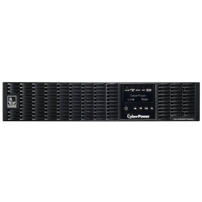 купить Online ИБП CyberPower OL1500ERTXL2U, мощность 1500VA/1350W, 2U Rack/Tower, LCD, AVR, EPO, RJ11/RJ45, USB, RS-232, Smart Slot, 8 выходных разъемов типа IEC C13 + сухие контакты, PowerPanel&reg; Personal Edition                                              в Алматы