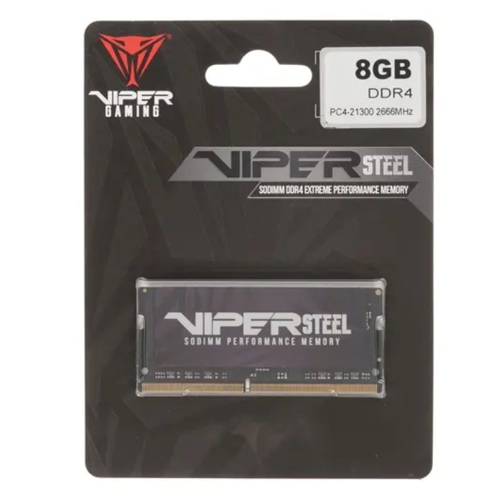 купить Модуль памяти Patriot Memory Viper Steel PVS48G266C8S DDR4 8GB 2666MHz в Алматы